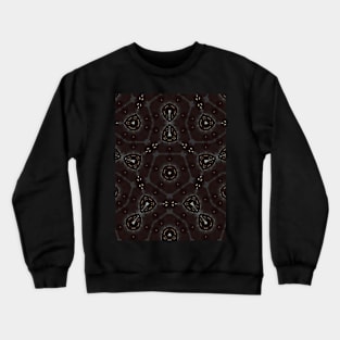 Black and White Space Pendants - WelshDesignsTP002 Crewneck Sweatshirt